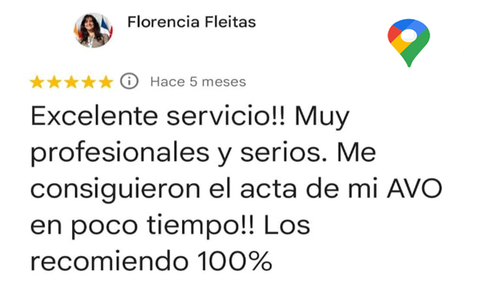 Reseña de cliente 6